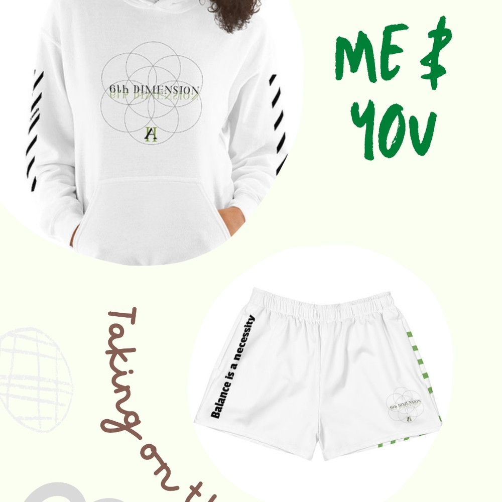 Hoodie and short set